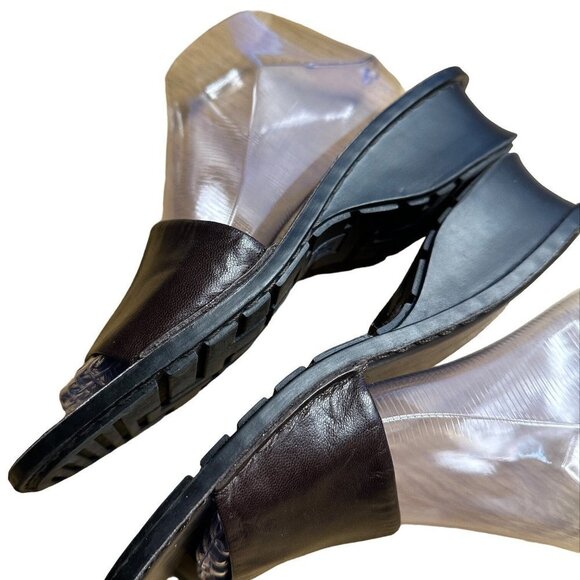 Kenneth Cole Reaction Women's Slip On Sandals Soft Leather Size 8 Sku 2462 - Picture 9 of 13